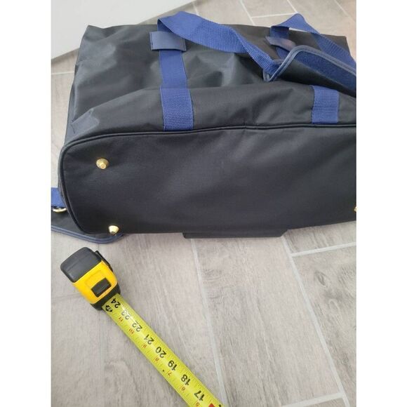 Versace Parfums Duffel Bag Black and Blue - Picture 10 of 10